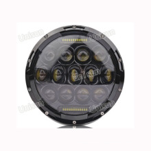 12V 7inch 75W LED Scheinwerfer Fern-/Abblendlicht mit DRL